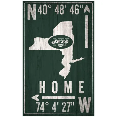 City Map Sign Wall Décor Fan Creations Team: New York Jets