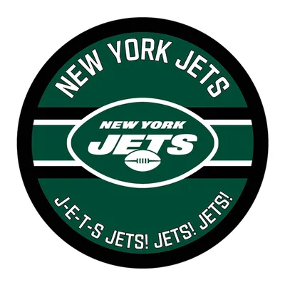 Lids New York Jets 23 LED Retro Logo Round Wall Sign