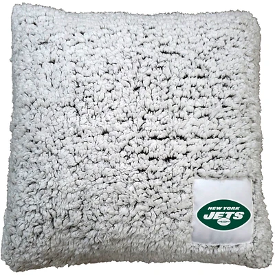 New York Jets 16'' x 16'' Frosty Sherpa Pillow