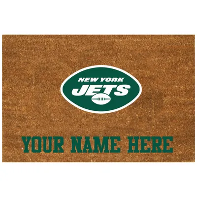 New York Jets 19.5'' x 29.5'' Personalized Door Mat