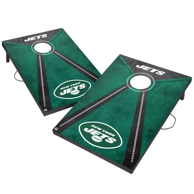 New York Jets 2' x 3' LED Cornhole Board Set