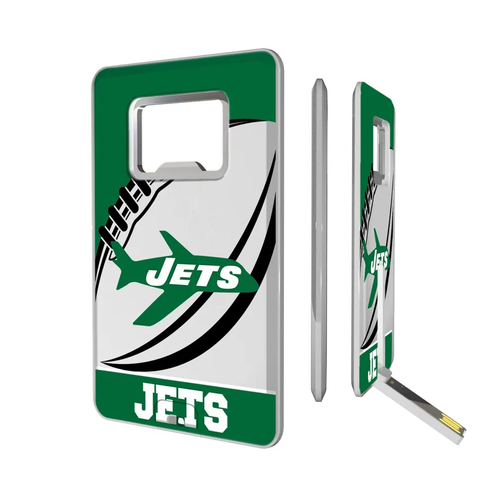 Lids New York Jets 32GB Passtime Design Credit Card USB Drive with