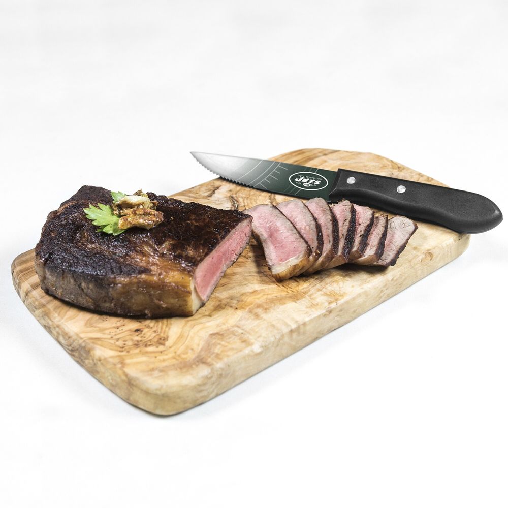 New York Jets 4-Piece Stainless Steel Steak Knife Set