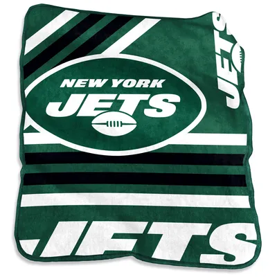 New York Jets 50'' x 60'' Plush Raschel Throw