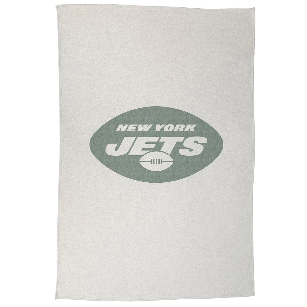 Couverture sweat-shirt 54" x 84" des Jets de New York