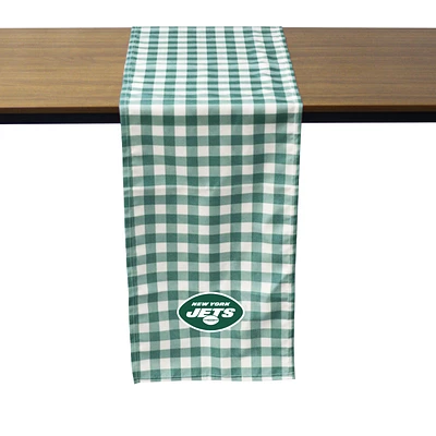 Chemin de table à carreaux Buffalo des Jets de New York