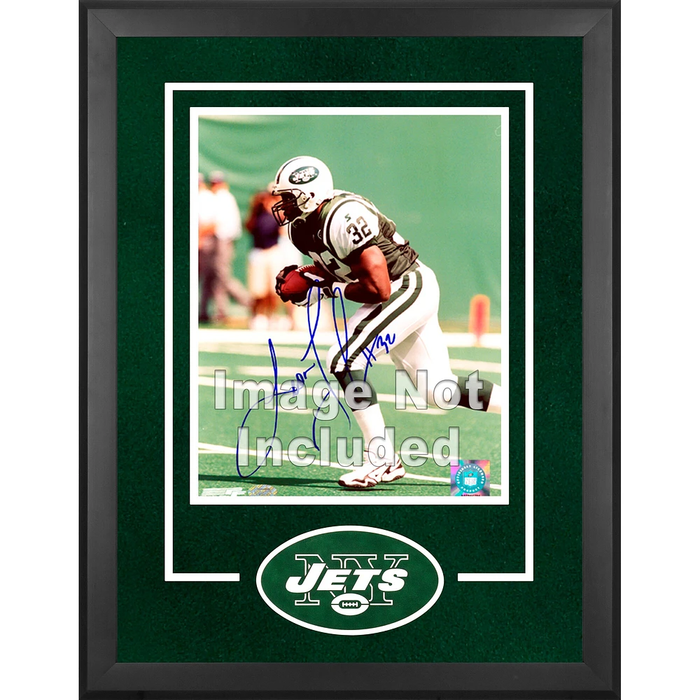 Cadre photo vertical de luxe New York Jets 16'' x 20'' avec logo de l'équipe