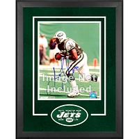 Cadre photo vertical de luxe New York Jets 16'' x 20'' avec logo de l'équipe