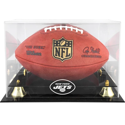 Vitrine de football avec logo de l'équipe Golden Classic des Jets de New York