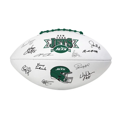 New York Jets Legends Signature Football