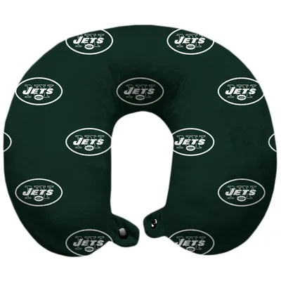 New York Jets Polyester-Fill Travel Pillow