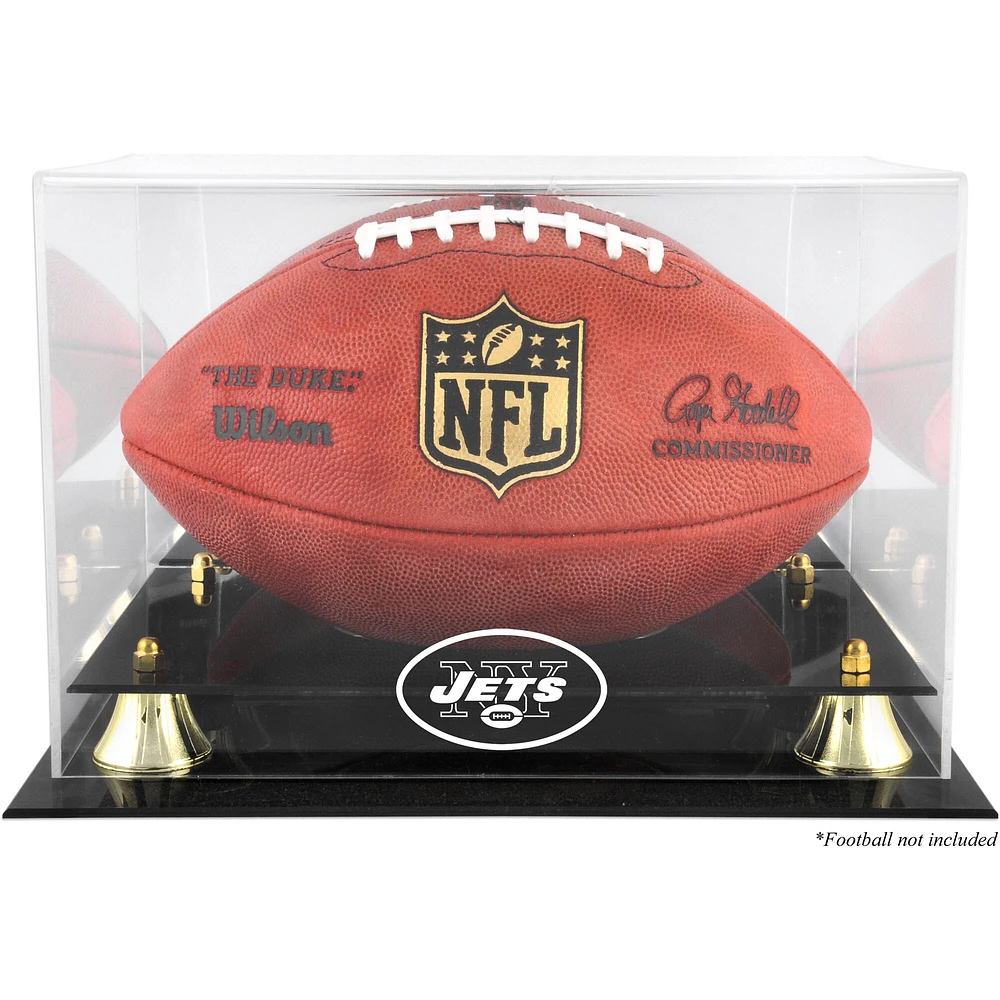 Vitrine de présentation du logo de l'équipe de football des New York Jets de 1998 à 2018