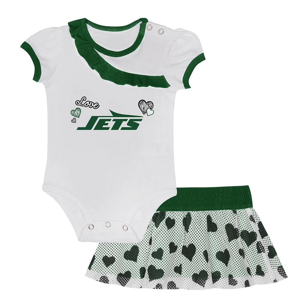 Ensemble body et jupe pour nouveau-né bébé New York Jets Love My Team