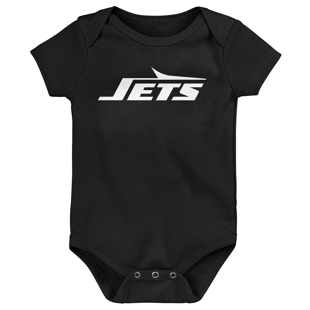 Newborn & Infant New York Jets Team Starter 3-Pack Bodysuit Set