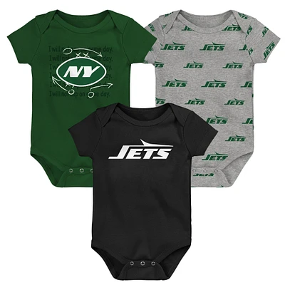 Ensemble de 3 bodies pour nouveau-né et nourrisson New York Jets Team Starter