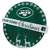 Pegasus New York Jets Countdown to Christmas Wall Sign