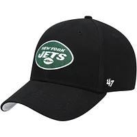 Casquette réglable MVP de l'équipe de base des Jets de New York préscolaire '47 noire