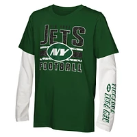 Ensemble de t-shirts the Mix pour enfants d'âge préscolaire avec les Jets New York