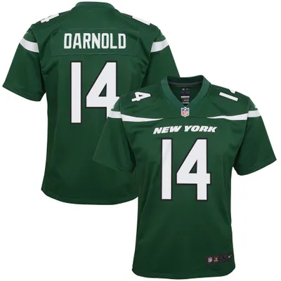 Men's Nike Sam Darnold Silver Carolina Panthers Inverted Legend Jersey Size: Small