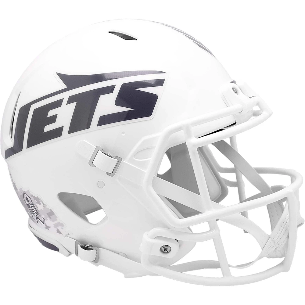 Casque authentique Riddell New York Jets 2024 Salute To Service Speed