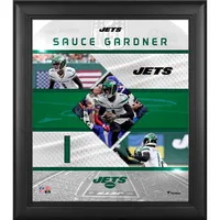 Ahmad Sauce Gardner New York Jets Fanatics Authentic Unsigned Covers  Ja'Marr Chase Photograph