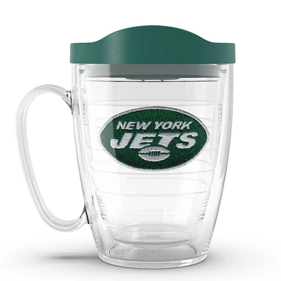 Tervis Jets de New York 16oz. Tasse classique avec couvercle emblème