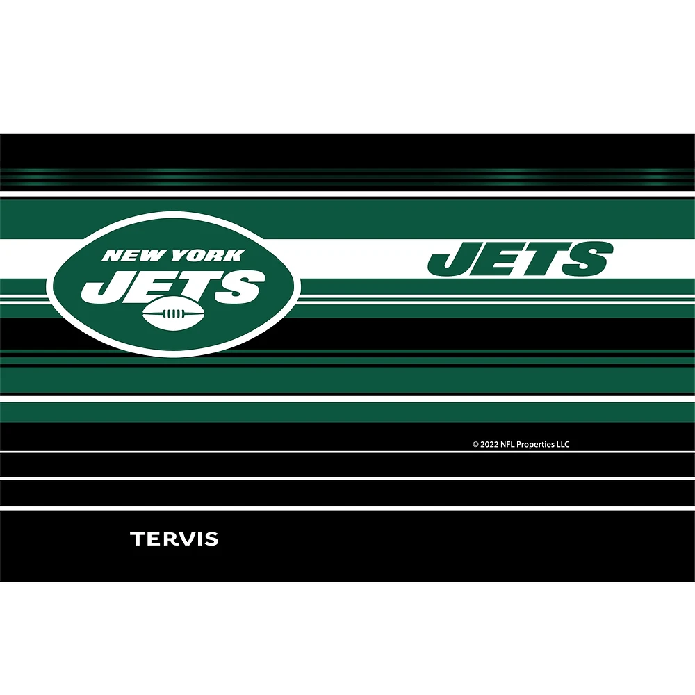 Tervis Jets de New York 30oz. Gobelet à rayures Hype