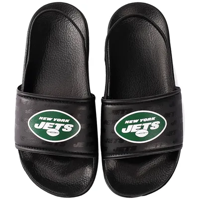 New York Jets FOCO Toddler Wordmark Legacy Sandal