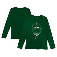 Toddler Nike Green New York Jets Legend Icon Long Sleeve T-Shirt