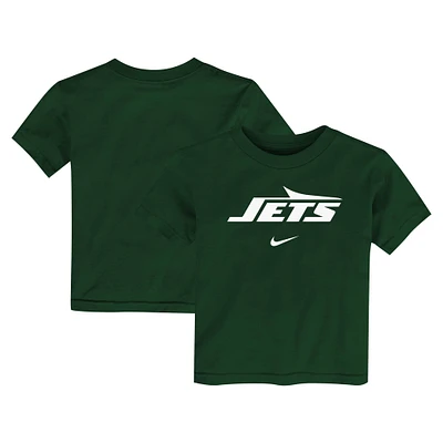 T-shirt Nike vert avec logo New York Jets pour tout-petit