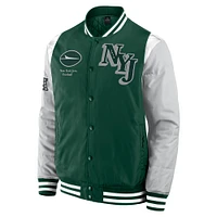 Unisex Fanatics  Green New York Jets Elements Elite Full-Snap Jacket