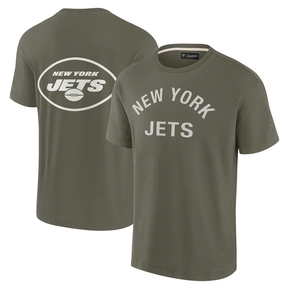 Unisex Fanatics Olive New York Jets Elements Super Soft Short Sleeve T-Shirt