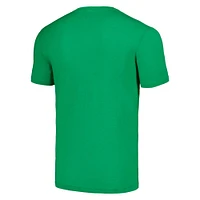 Hommage unisexe Kelly Green New York Jets Holiday Tri-Blend T-shirt