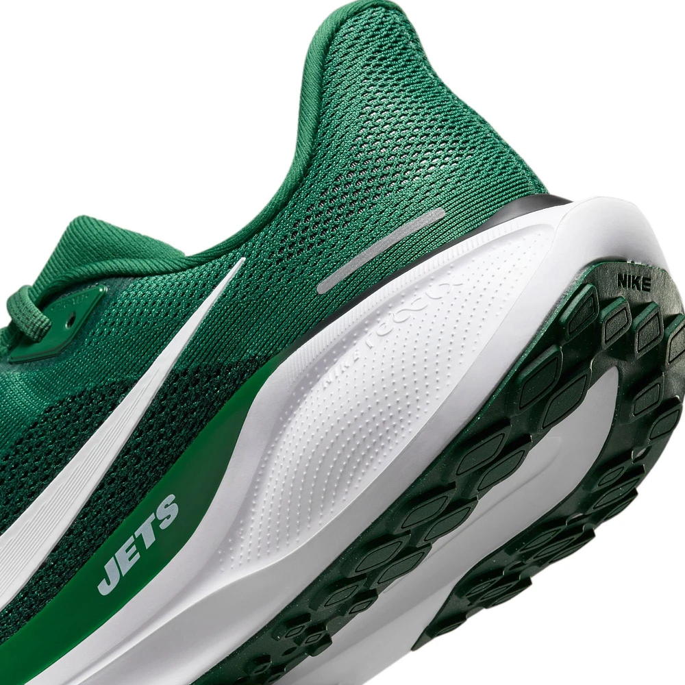 Chaussures de course unisexe Nike Zoom Pegasus 41 vertes des New York Jets