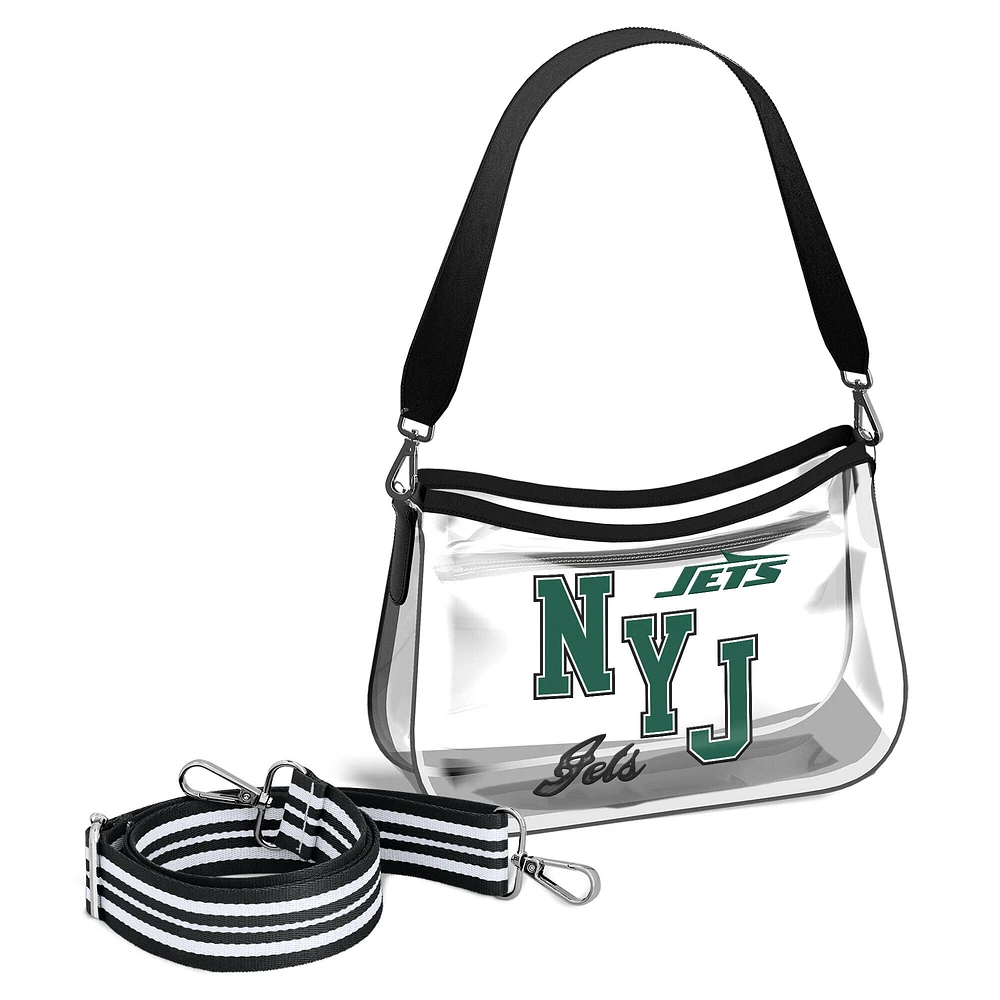 Mini-porte-monnaie transparent Stadium des New York Jets WEAR by Erin Andrews