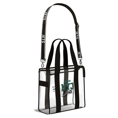 Sac fourre-tout WEAR by Erin Andrews New York Jets Stadium avec bordure aux couleurs de l'équipe