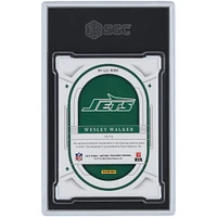 Carte authentifiée Panini National Treasures Lasting Legacies Material Relic #LLE-WWA #60/99 SGC 9/10 autographiée par Wesley Walker des New York Jets 2023