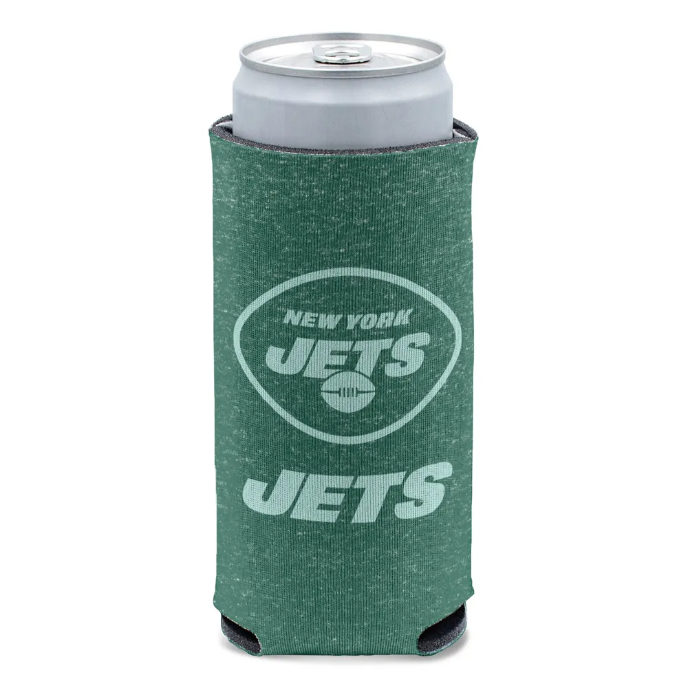 Football Fan Shop New York Jets 12oz. Letterman Slim Can Cooler