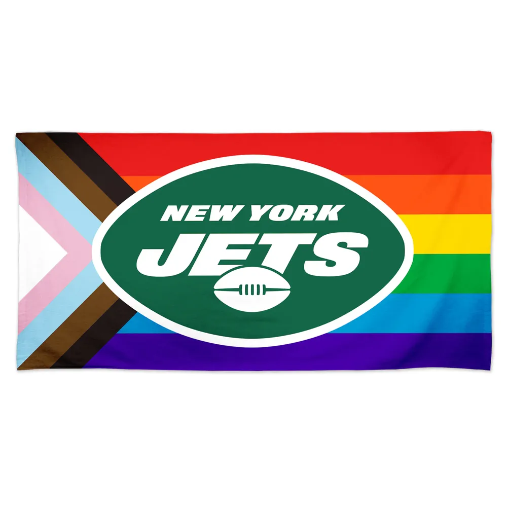 Lids New York Jets WinCraft 30'' x 60'' Pride Spectra Beach Towel