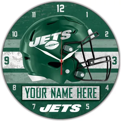 New York Jets WinCraft Personalized 14'' Round Wall Clock