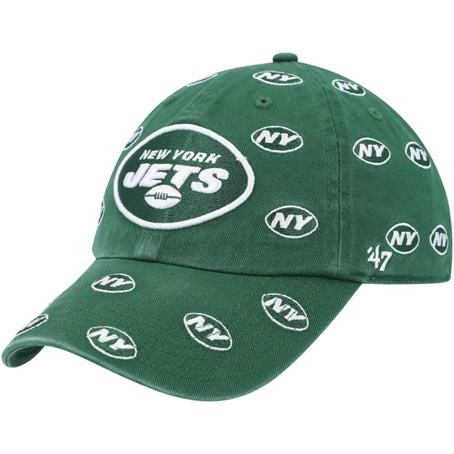 47 Men's '47 Green New York Jets Clean Up Script Adjustable Hat