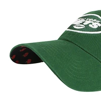 Chapeau réglable vert New York Jets Confetti Icon Clean Up '47 pour femmes