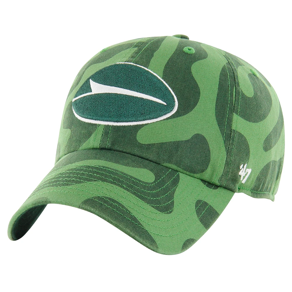 Chapeau réglable vert New York Jets Freeform Clean Up '47 pour femmes