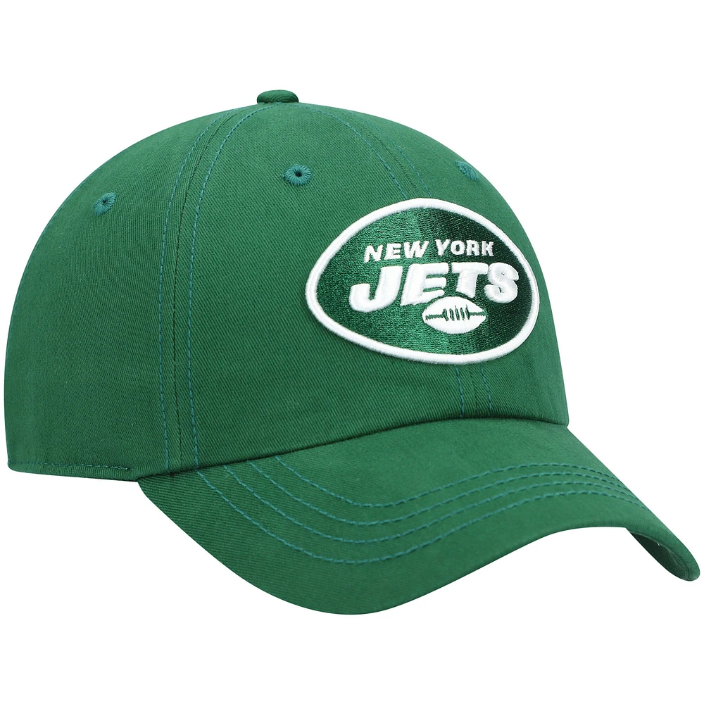 Casquette réglable pour femme '47 Green New York Jets Miata Clean Up Primary