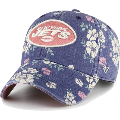 Casquette réglable '47 New York Jets Primrose Clean Up bleu marine pour femme