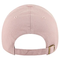 Women's '47  Pink New York Jets Ballpark Cheer Dusty Rose Clean Up Adjustable Hat