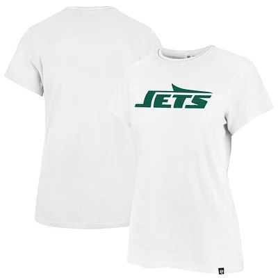 T-shirt blanc Premier Frankie des Jets de New York '47 pour femmes