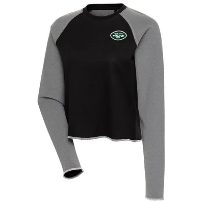 New York Jets Fanatics Branded Women's Ombre Long Sleeve T-Shirt -  Green/Black