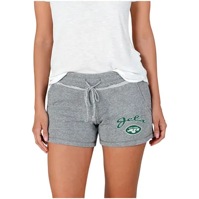 New York Jets Concepts Sport Women's Mainstream Terry Shorts - Gray