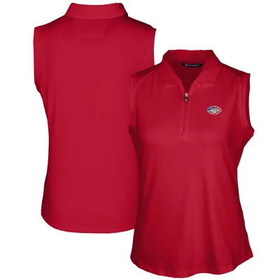 New York Jets Cutter & Buck Women's Forge DryTec Stretch Sleeveless Polo